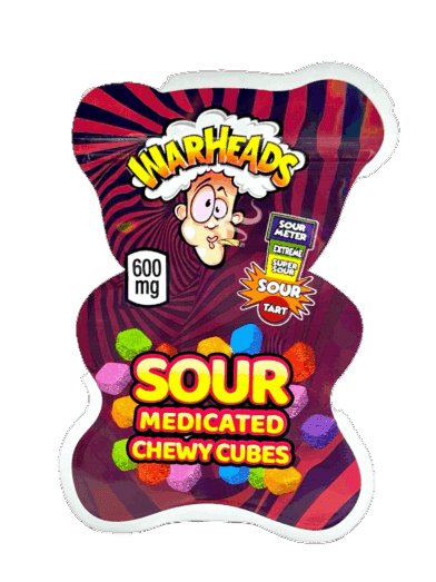 Warheads Sour Cubes (600mg)